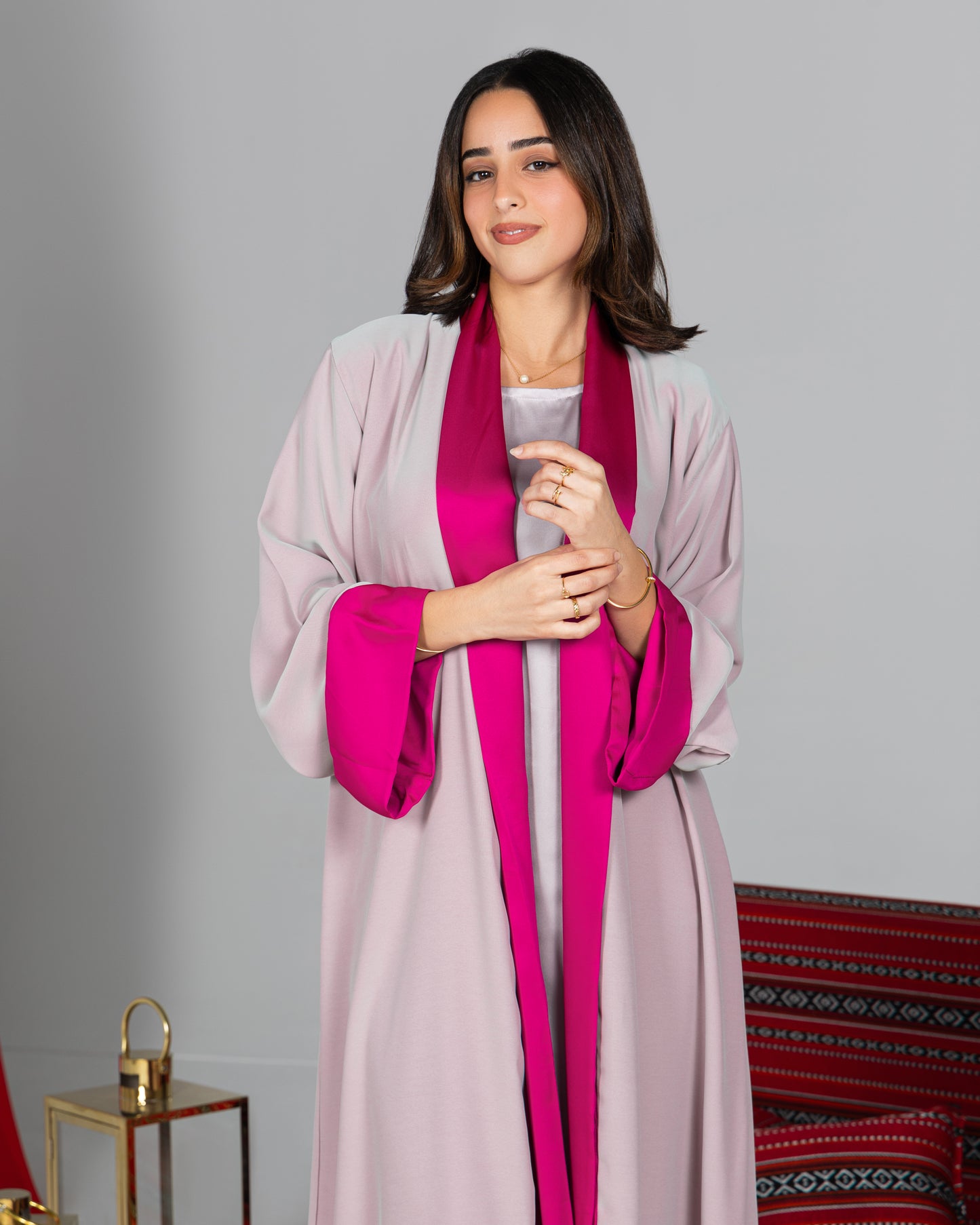 Yassmin Abaya | Royal Fuchsia