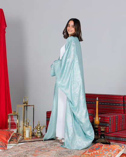 Malak Abaya | Light Metallic