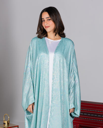 Malak Abaya | Light Metallic